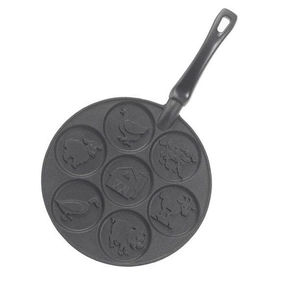 Nordicware cast farm barnyard animals Design Pancake Pan new in package - Picture 1 of 3